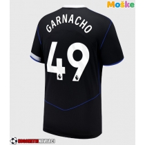 Moške Nogometnih dresov Chelsea Alejandro Garnacho #49 Tretji 2025-26 Kratki rokavi